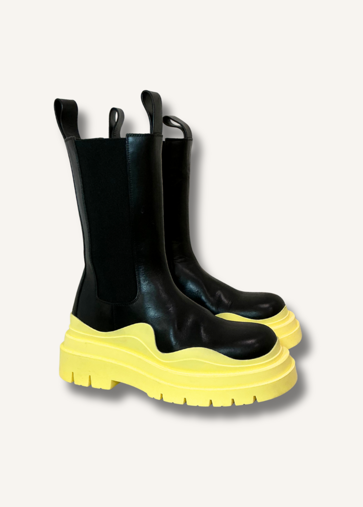 Bottega Veneta The Tire Leather Boots