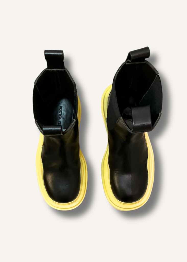 Bottega Veneta The Tire Leather Boots