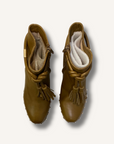 Ulla Johnson Noah Leather Tassel Ankle Boot