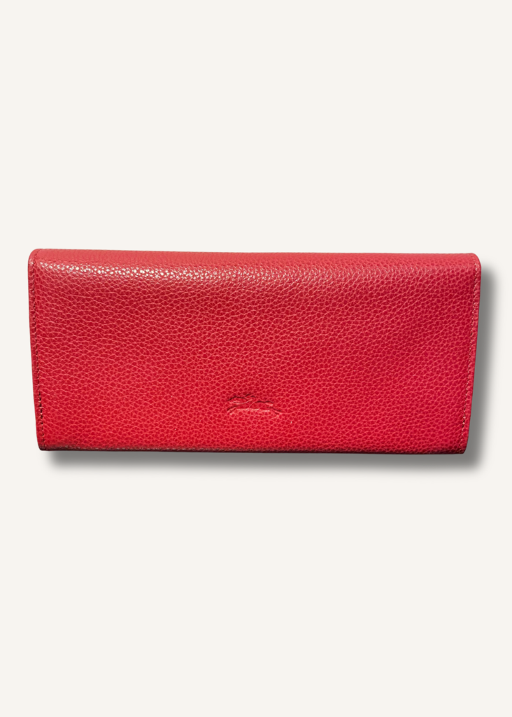 Longchamp Veau Foulonne Continental Wallet
