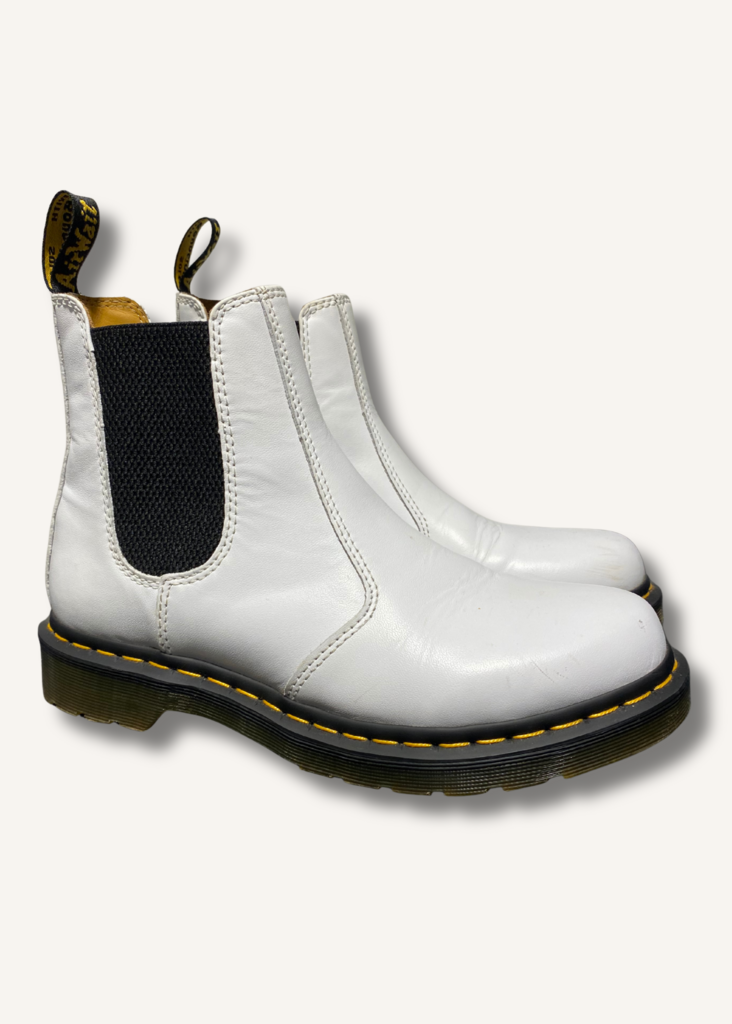 Dr Martens 2976 Yellow Stitch Chelsea Boots