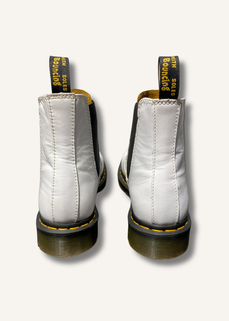 Dr Martens 2976 Yellow Stitch Chelsea Boots