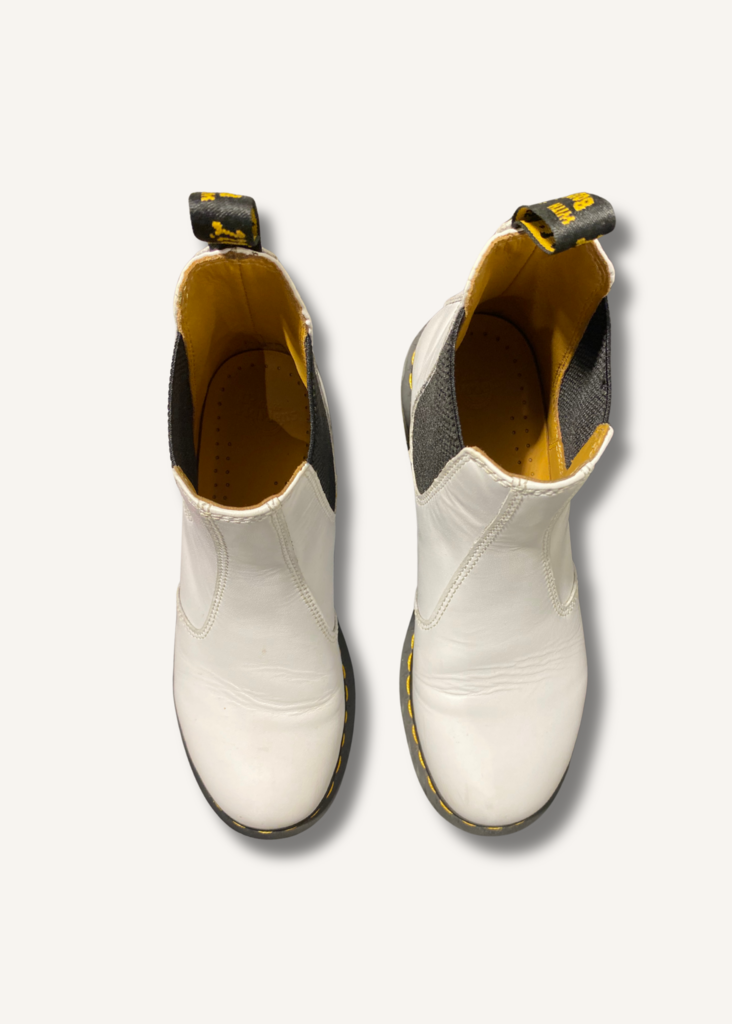 Dr Martens 2976 Yellow Stitch Chelsea Boots