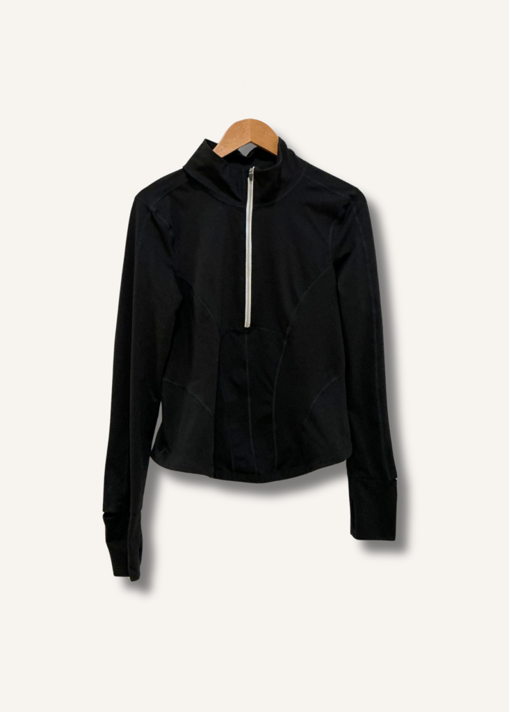 Free People Movement You’re a Peach Half Zip Jacket