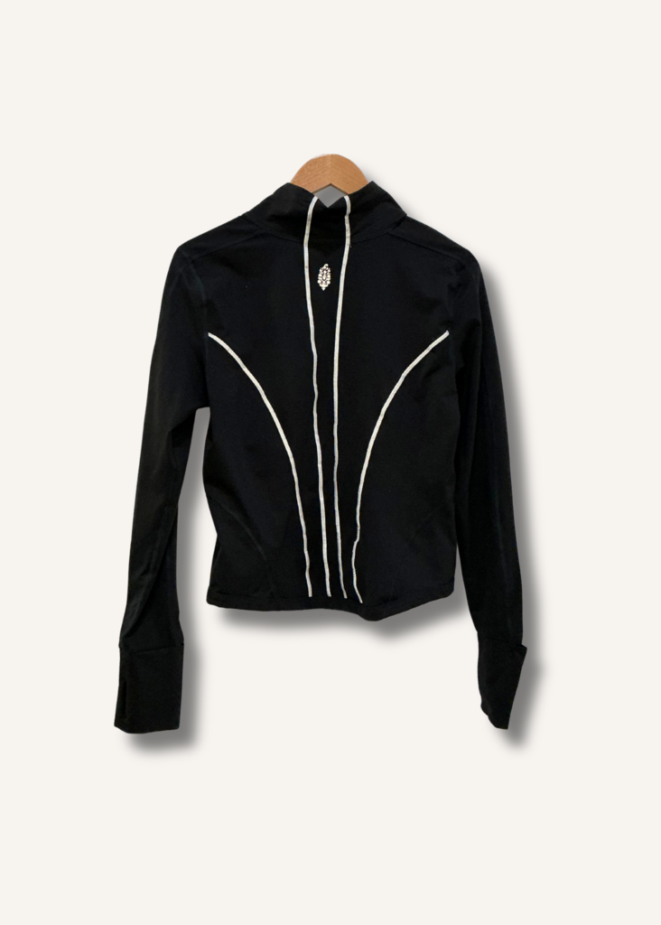 Free People Movement You’re a Peach Half Zip Jacket