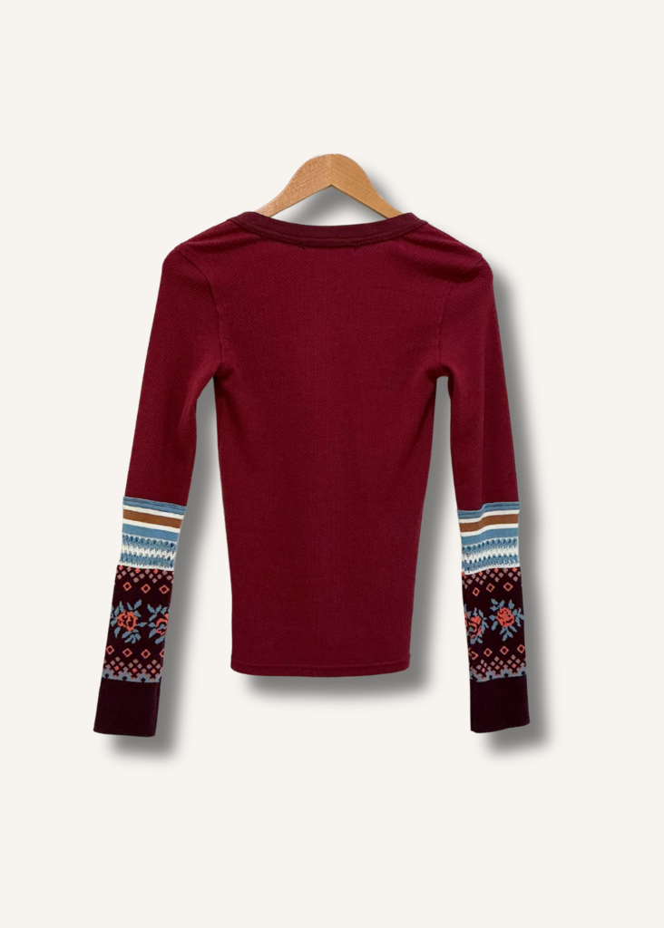We The Free Micah Notch Neck Top