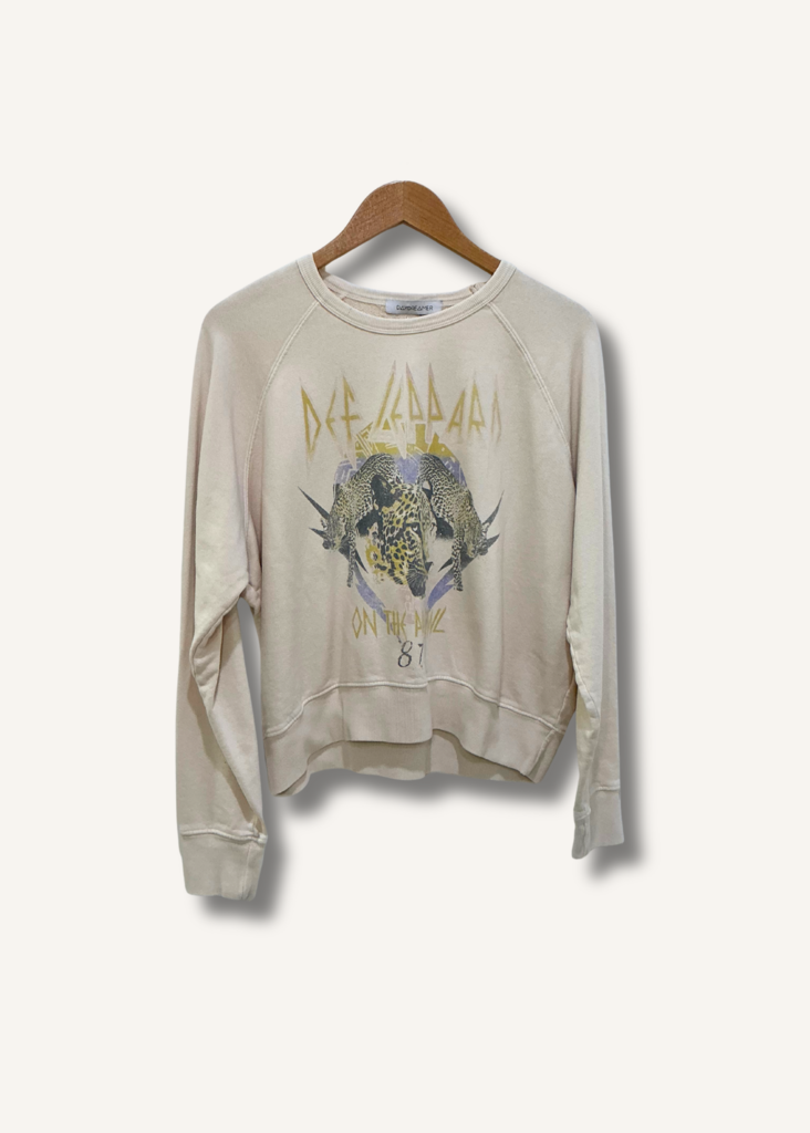 Daydreamer On the Prowl Varsity Crew Sweatshirt