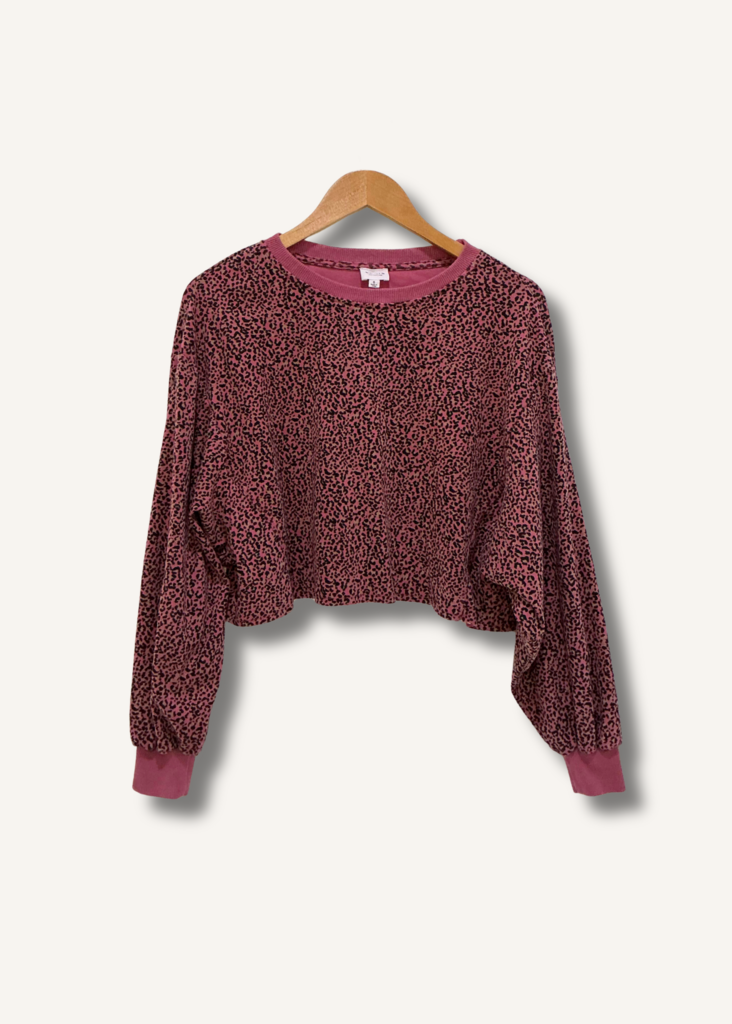 Le Lis Cropped Crewneck