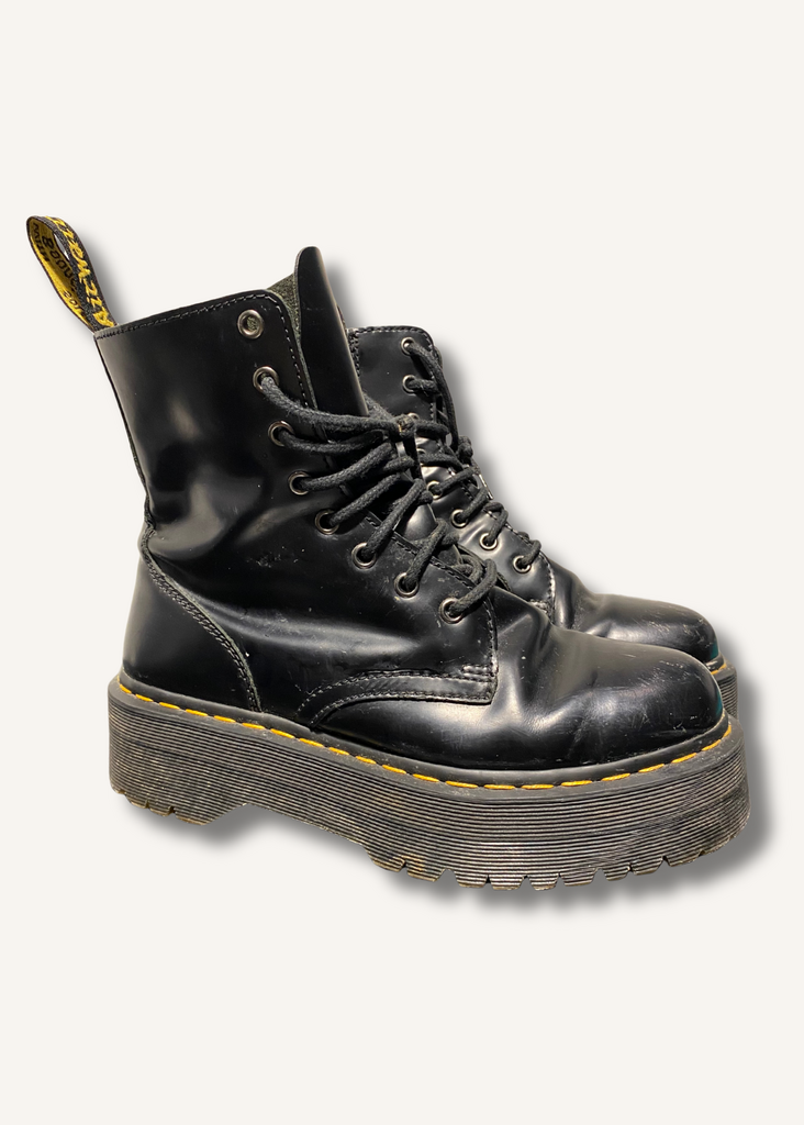 Dr Martens Jadon Boot Smooth Leather Platforms