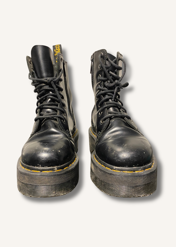 Dr Martens Jadon Boot Smooth Leather Platforms