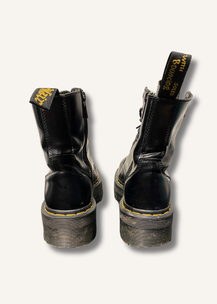 Dr Martens Jadon Boot Smooth Leather Platforms