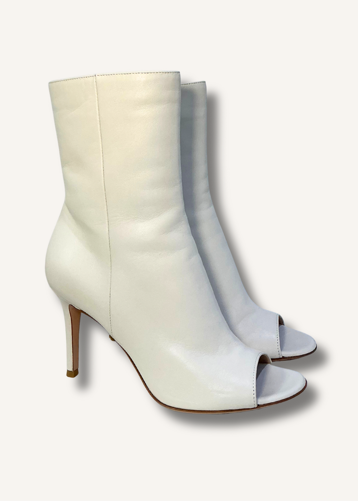 Gianvito Rossi Peep Toe Booties