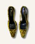 Saint Laurent Dream Velvet Slingback