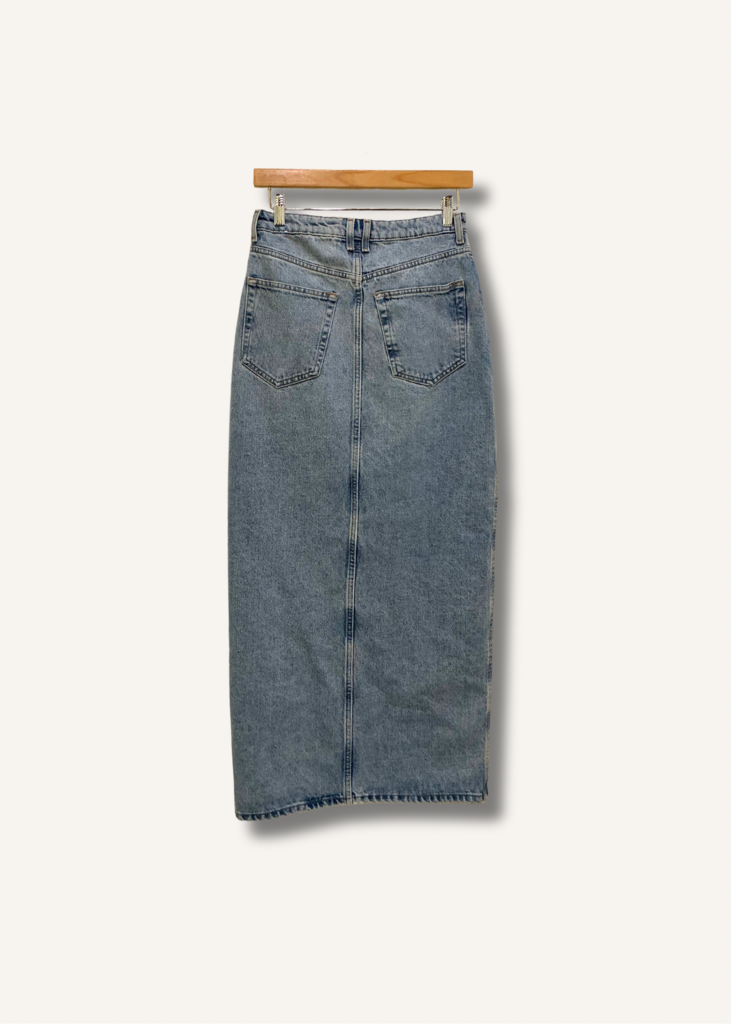 MNG Denim Maxi Skirt
