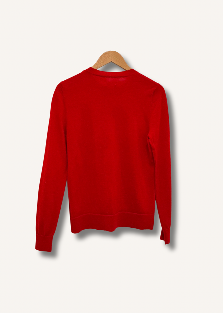 Zadig & Voltaire Miss Skull Merino-Wool Long-Sleeve Sweater