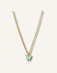 Blue Butterfly Charm Necklace