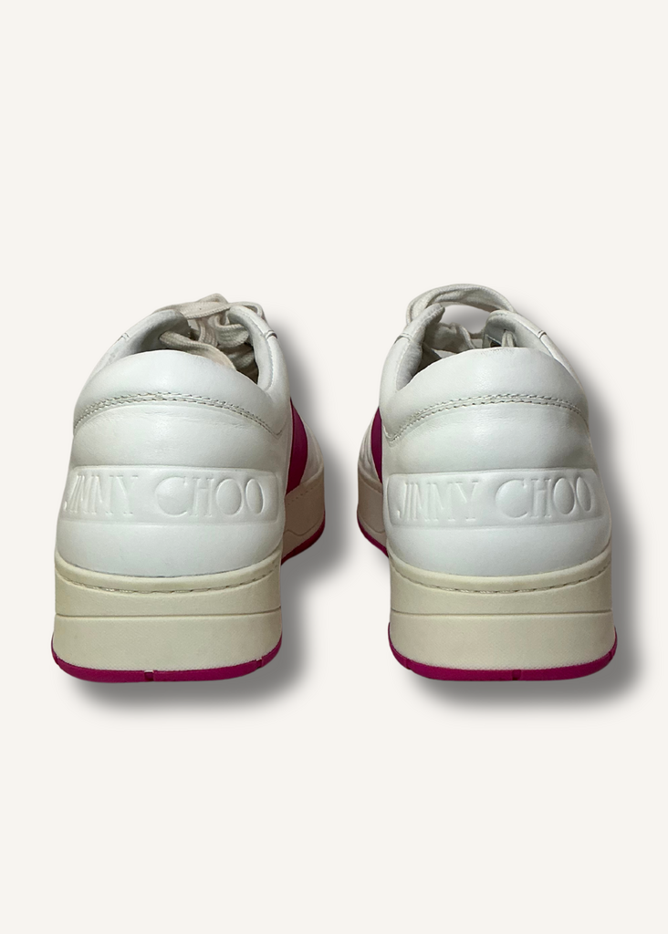 Jimmy Choo Hawaii Leather Sneakers