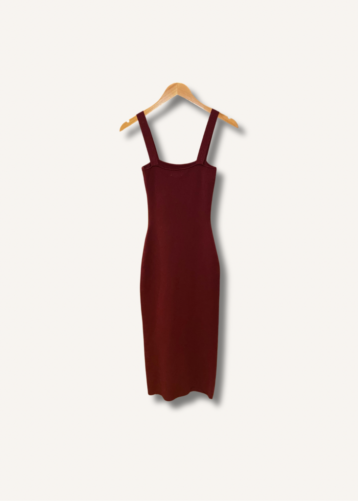 Superdown Zoe Square Neck Dress