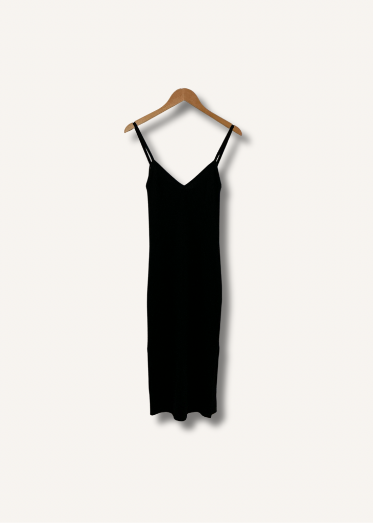 Naadam Ribbed Cashmere Midi Dress