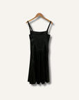 Proenza Schouler White Label Drop Waist Faux Leather Dress