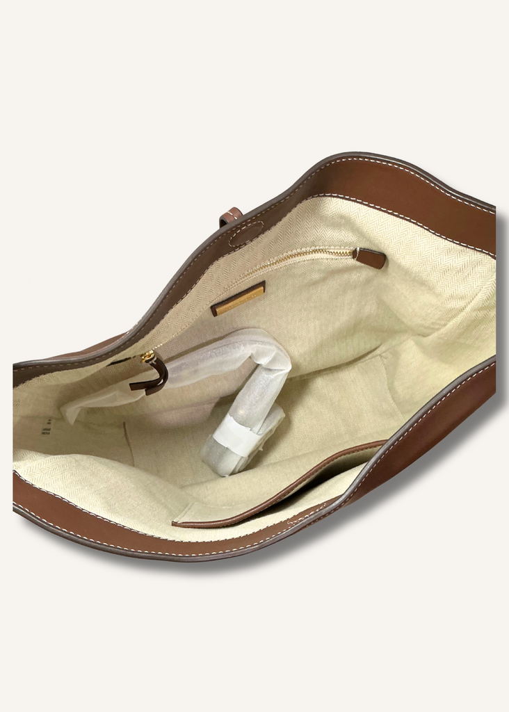 Tory Burch Miller Metal Slouchy Hobo