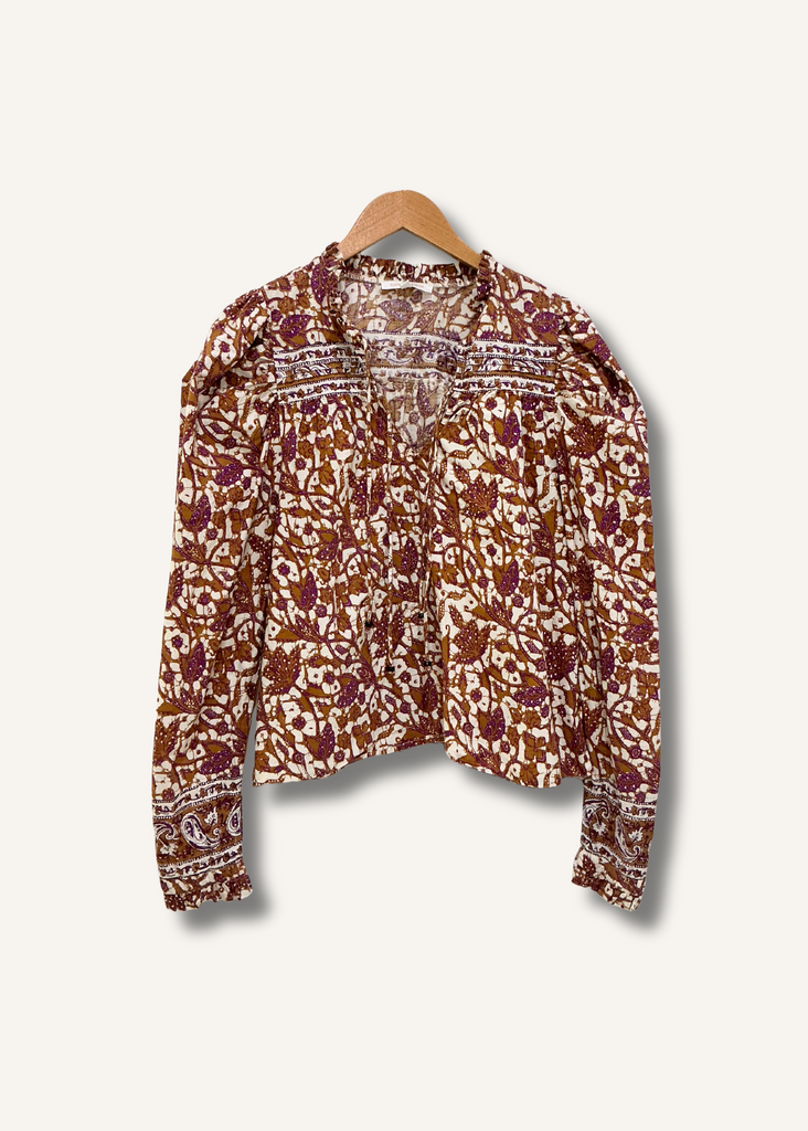 Love The Label Mabel Khaki Top