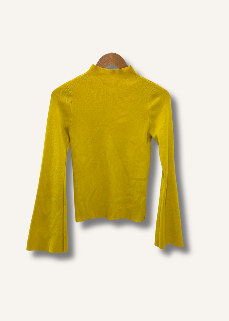Maeve Arlowe Bell Sleeve Sweater