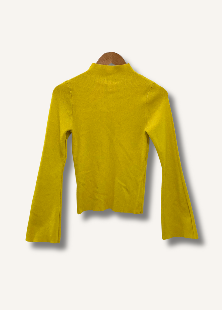 Maeve Arlowe Bell Sleeve Sweater