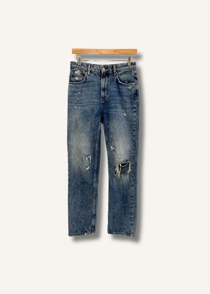 We The Free Distressed Boyfriend Jean