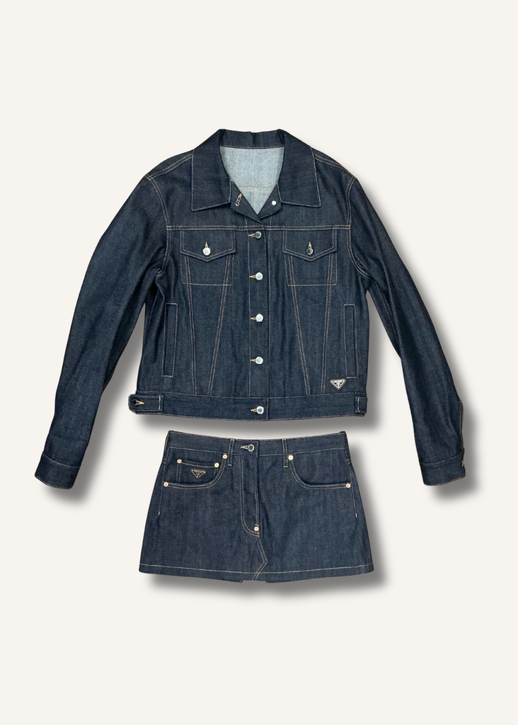 Prada Selvage Denim Set