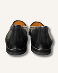 Santoni Leather Penny Loafers