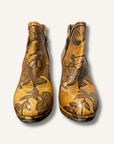 Cucieria Fiorentina Embossed Leather Boots