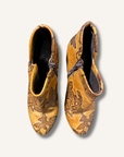 Cucieria Fiorentina Embossed Leather Boots