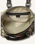 Gucci Vintage Web Boston Bag
