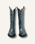 Ganni Mid Shaft Embroidered Western Boots