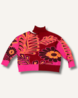 Farm Rio Bold Floral Knit Sweater