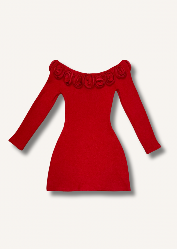Mirae Carlota Cherry Mini Dress