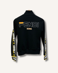 Fendi Knit Zipper Front Sweatshirt