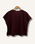 Marie Oliver Suede Top