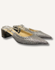 Jimmy Choo Glitter Slingbacks
