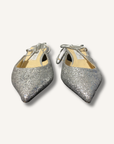 Jimmy Choo Glitter Slingbacks