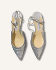 Jimmy Choo Glitter Slingbacks