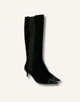 Chanel Patent Cap Toe Boots