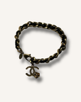 Chanel Logo Pendant Bracelet