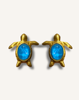 Julie Vos Turtle Stud Earrings