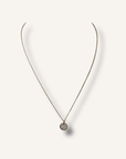 David Yurman Cable Collectibles Pave Plate Necklace