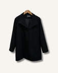Fleurette Stand Collar Car Coat