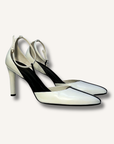 CO T-Strap Leather D’orsay Pumps