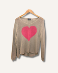 Wooden Ships Heart Sweater