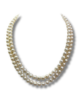 Pearls/14k gold Necklace